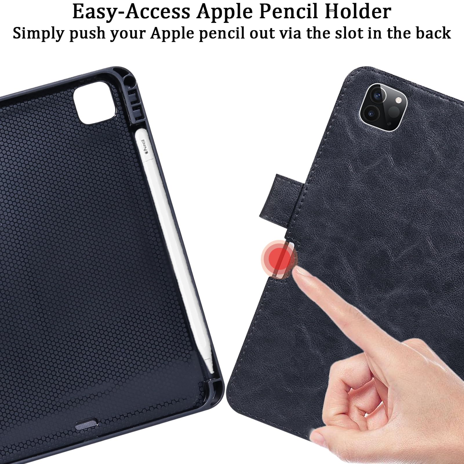 Amazon.com: CPNVWA Leather Case for iPad Pro 13-inch M5 2025 / M4